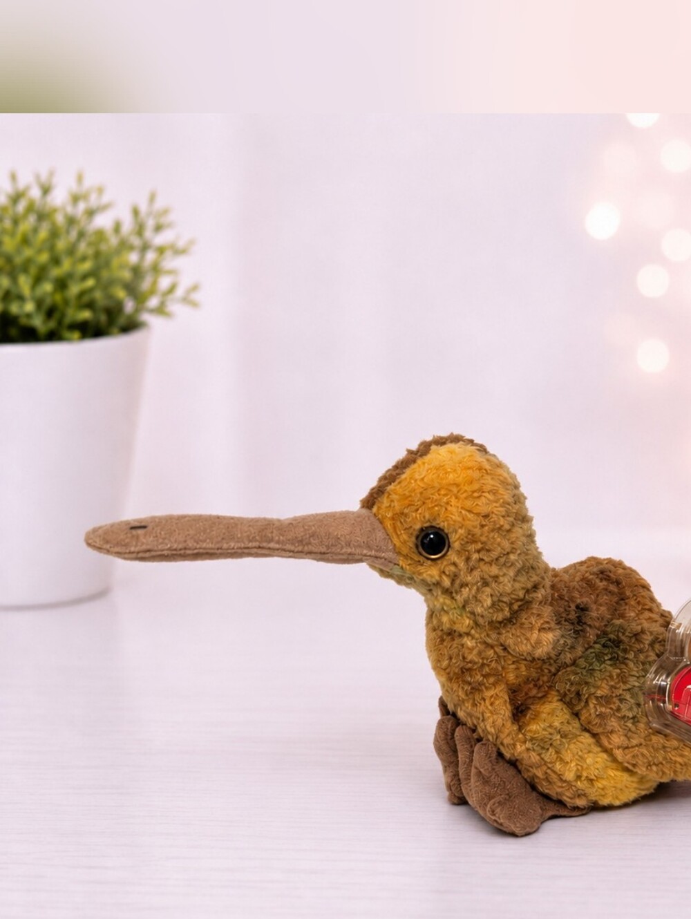 Brown/Gold Ty Beanie Baby Kiwi Beak